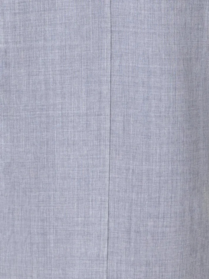 Sleeveless Wool DoubleFace Sheath Dress Silver Women Akris Dresses