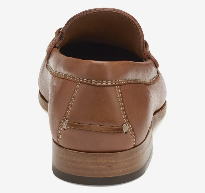 SlipOns and Loafers Men Johnston and Murphy Baldwin Bit Loafer Cognac Sheepskin
