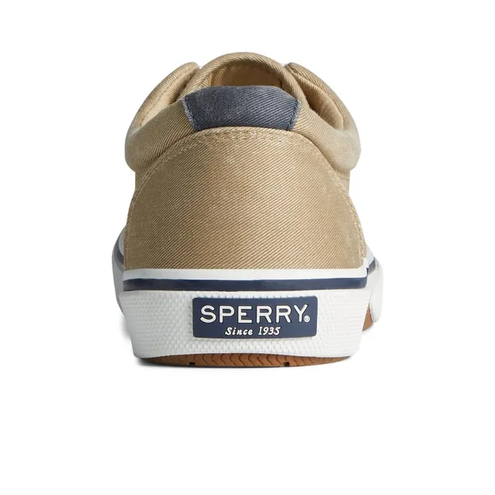 Sneakers Men Sperry Halyard CVO Salt Washed Sneaker Khaki