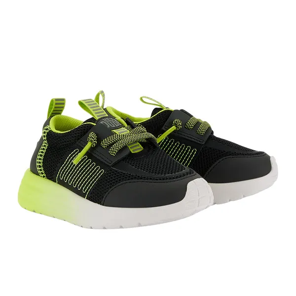 Sneakers Sirocco Play Toddler Sport Block BlackLime Punch 8211 heydude Apparel