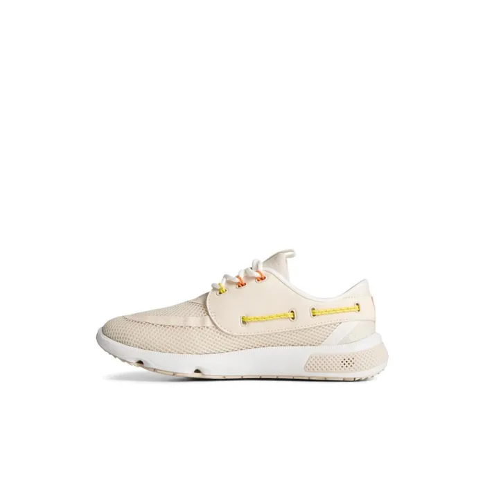 Sneakers Women Sperry 7 Sea 3Eye Sneaker Bone