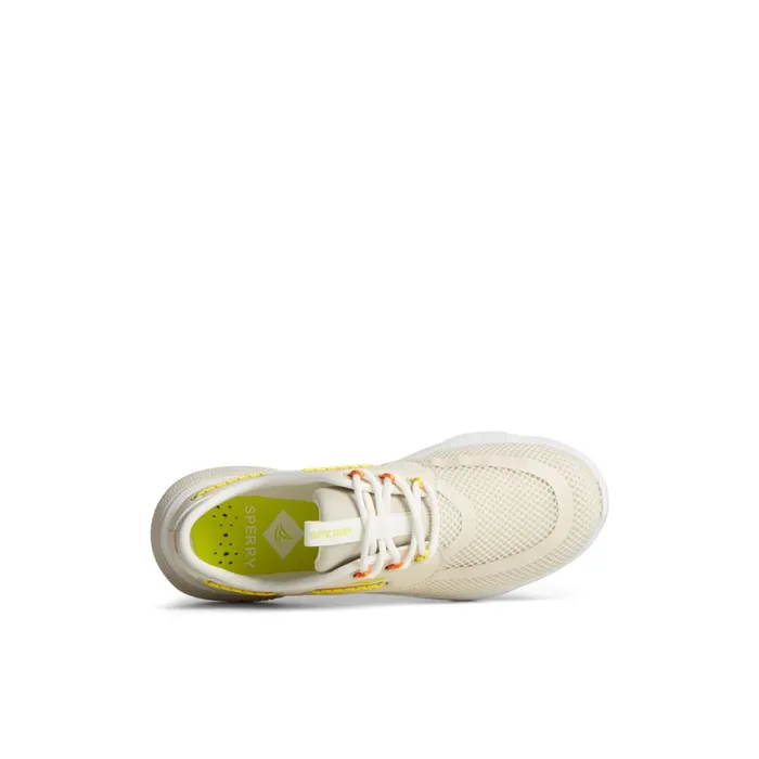 Sneakers Women Sperry 7 Sea 3Eye Sneaker Bone