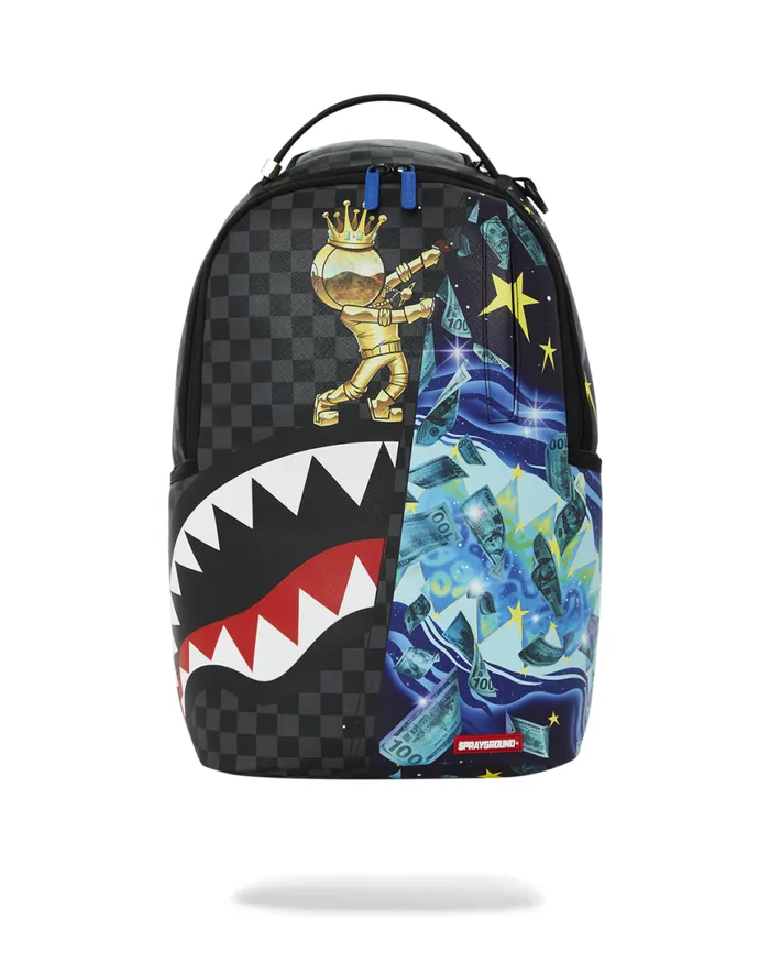 SPRAYGROUND Backpacks ASTROMANE WELCOME TO MY WORLD BACKPACK DLXV 8211 Universal