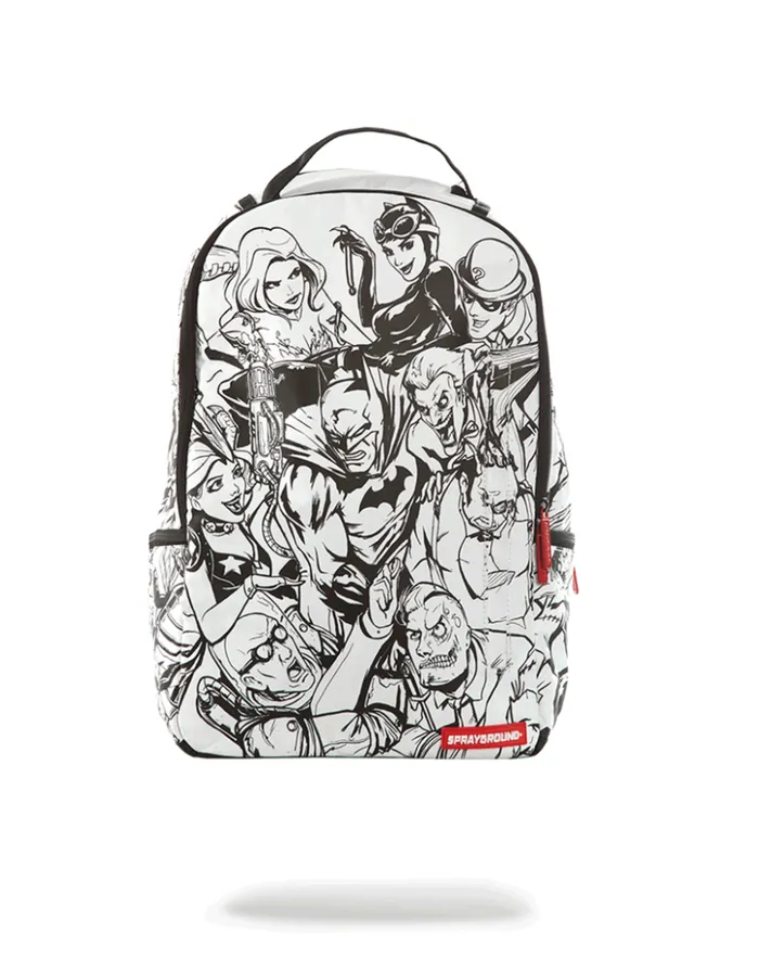 SPRAYGROUND Backpacks BATMAN VILLAINS DIY BACKPACK 8211 Universal