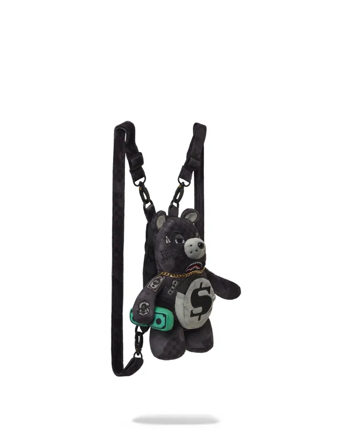 SPRAYGROUND Backpacks BEAR CUB BACKPACK 8211 3AM NEVER SLEEP 8211 Universal SPRAYGROUND Backpacks BEAR CUB BACKPACK 8211 3AM NEVER SLEEP 8211 Universal