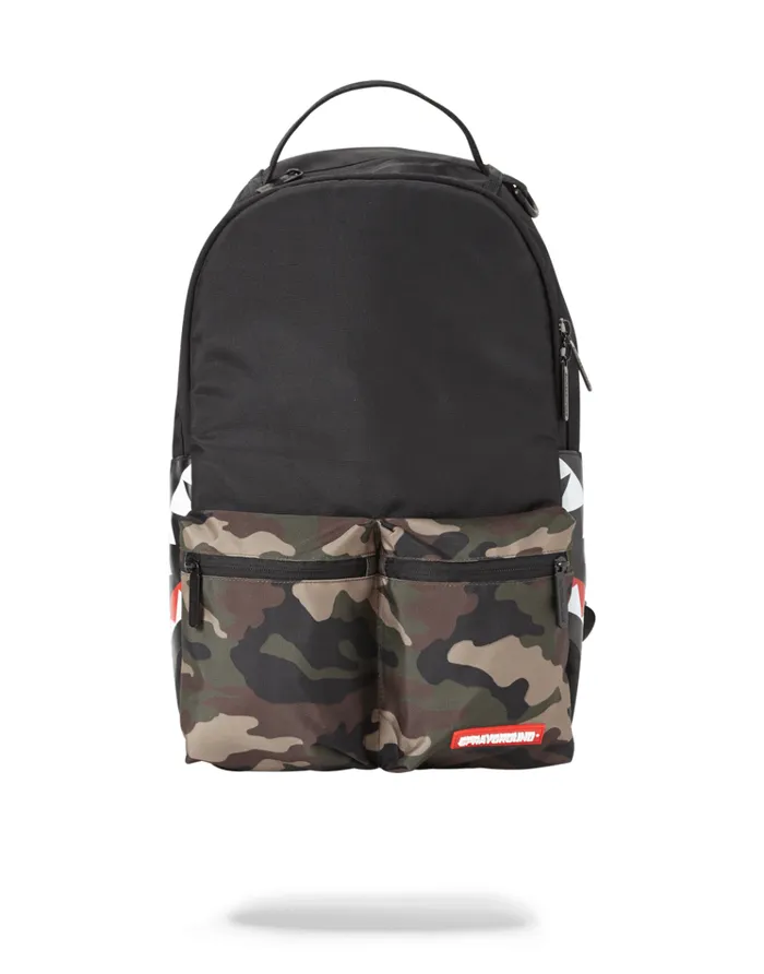 SPRAYGROUND Backpacks CAMO SIDE SHARK DOUBLE CARGO 8211 Universal
