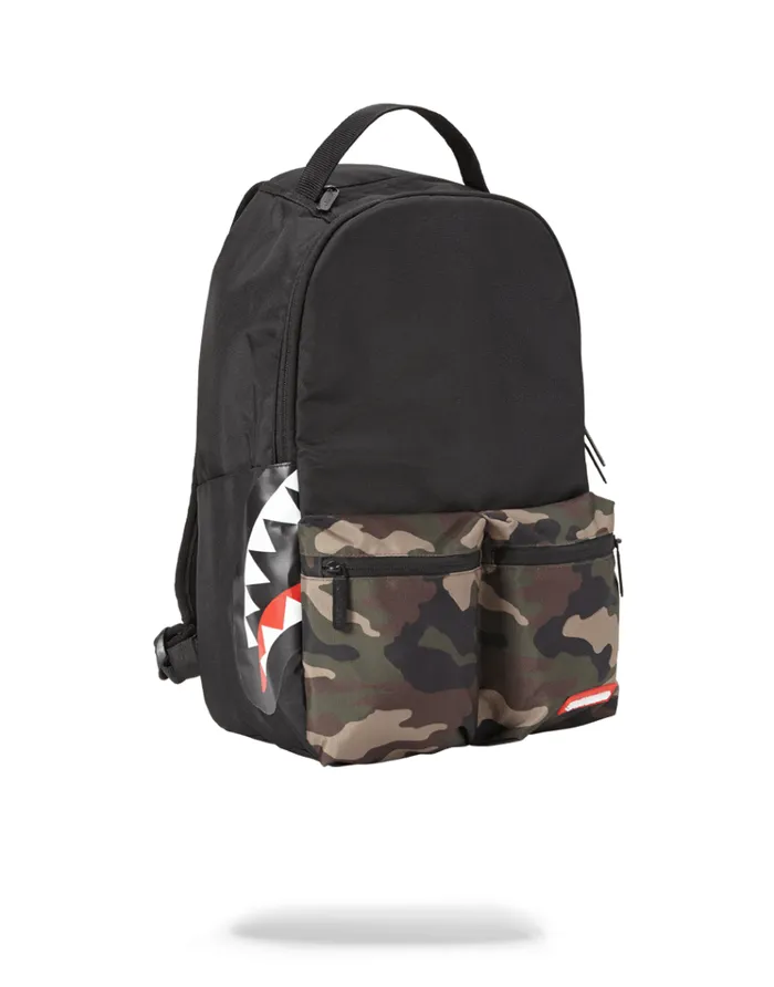 SPRAYGROUND Backpacks CAMO SIDE SHARK DOUBLE CARGO 8211 Universal SPRAYGROUND Backpacks CAMO SIDE SHARK DOUBLE CARGO 8211 Universal