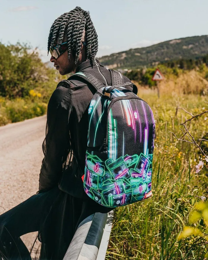 SPRAYGROUND Backpacks CRYPTO STACKS BACKPACK 8211 Universal