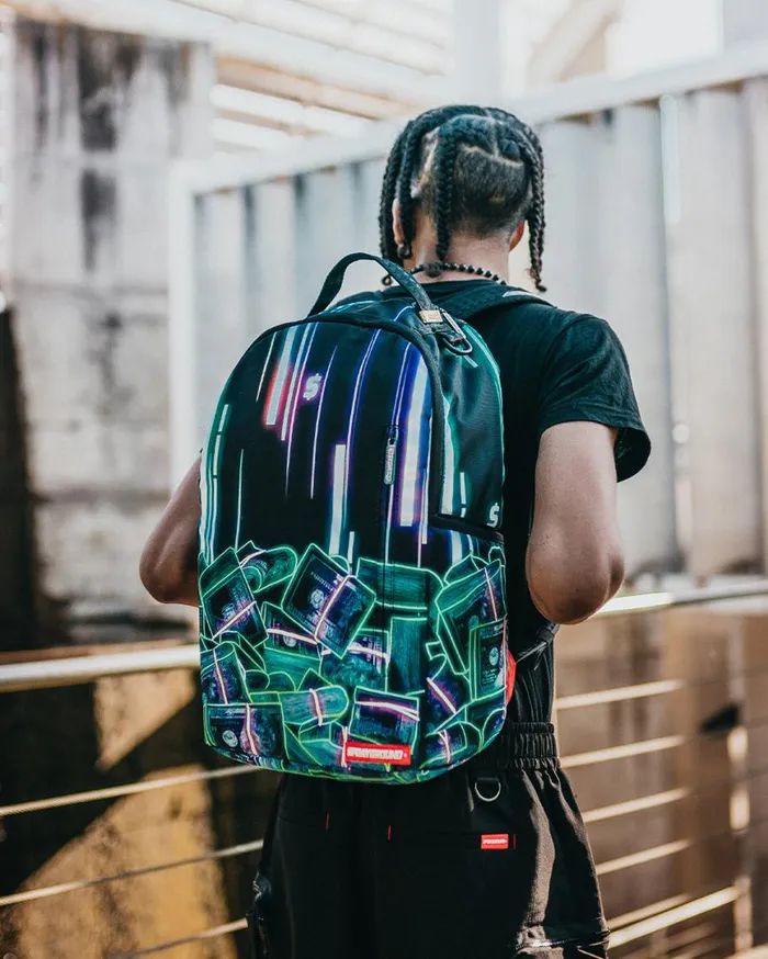 SPRAYGROUND Backpacks CRYPTO STACKS BACKPACK 8211 Universal SPRAYGROUND Backpacks CRYPTO STACKS BACKPACK 8211 Universal