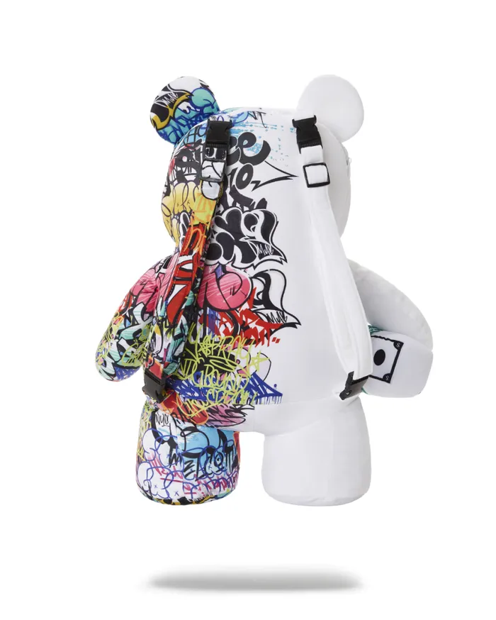SPRAYGROUND Backpacks HALF GRAFF MONEYBEAR TEDDYBEAR BACKPACK 8211 Universal