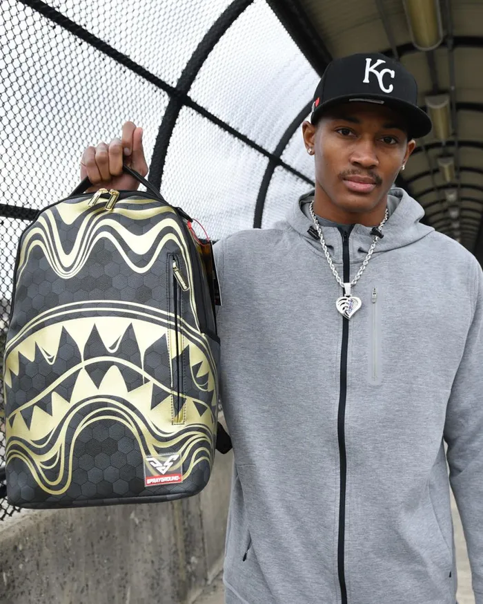 SPRAYGROUND Backpacks HONEYCOMB DEVONTA SMITH COLLAB BACKPACK 8211 Universal SPRAYGROUND Backpacks HONEYCOMB DEVONTA SMITH COLLAB BACKPACK 8211 Universal