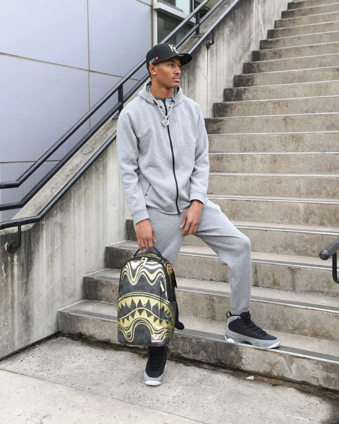 SPRAYGROUND Backpacks HONEYCOMB DEVONTA SMITH COLLAB BACKPACK 8211 Universal SPRAYGROUND Backpacks HONEYCOMB DEVONTA SMITH COLLAB BACKPACK 8211 Universal