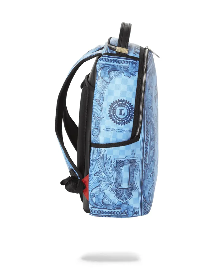 SPRAYGROUND Backpacks IN GOD WE TRUST BLUE BACKPACK ONE OF ONE 8211 Universal SPRAYGROUND Backpacks IN GOD WE TRUST BLUE BACKPACK ONE OF ONE 8211 Universal