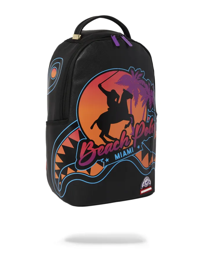 SPRAYGROUND Backpacks MIAMI BEACH POLO COLLAB BACKPACK DLXVBLACK 8211 Universal