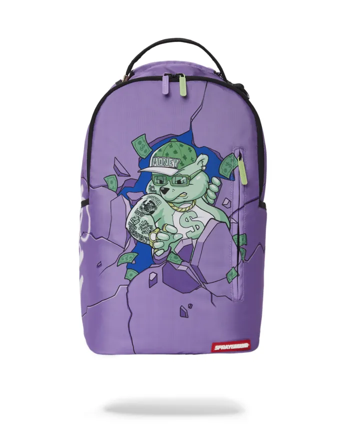 SPRAYGROUND Backpacks MONEY BEAR BREAKOUT BACKPACK DLXR 8211 Universal