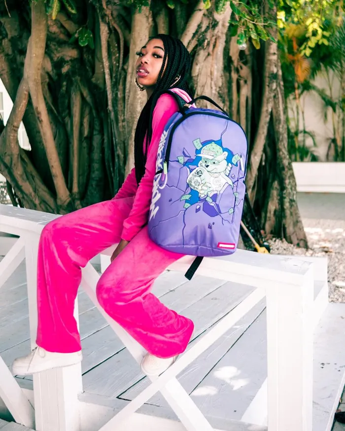 SPRAYGROUND Backpacks MONEY BEAR BREAKOUT BACKPACK DLXR 8211 Universal SPRAYGROUND Backpacks MONEY BEAR BREAKOUT BACKPACK DLXR 8211 Universal