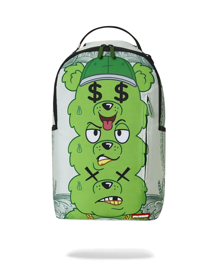 SPRAYGROUND Backpacks MONEYBEAR SEEING TRIPLE BACKPACK 8211 Universal