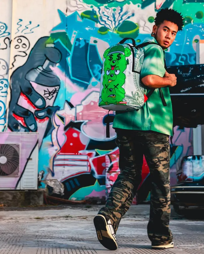 SPRAYGROUND Backpacks MONEYBEAR SEEING TRIPLE BACKPACK 8211 Universal SPRAYGROUND Backpacks MONEYBEAR SEEING TRIPLE BACKPACK 8211 Universal