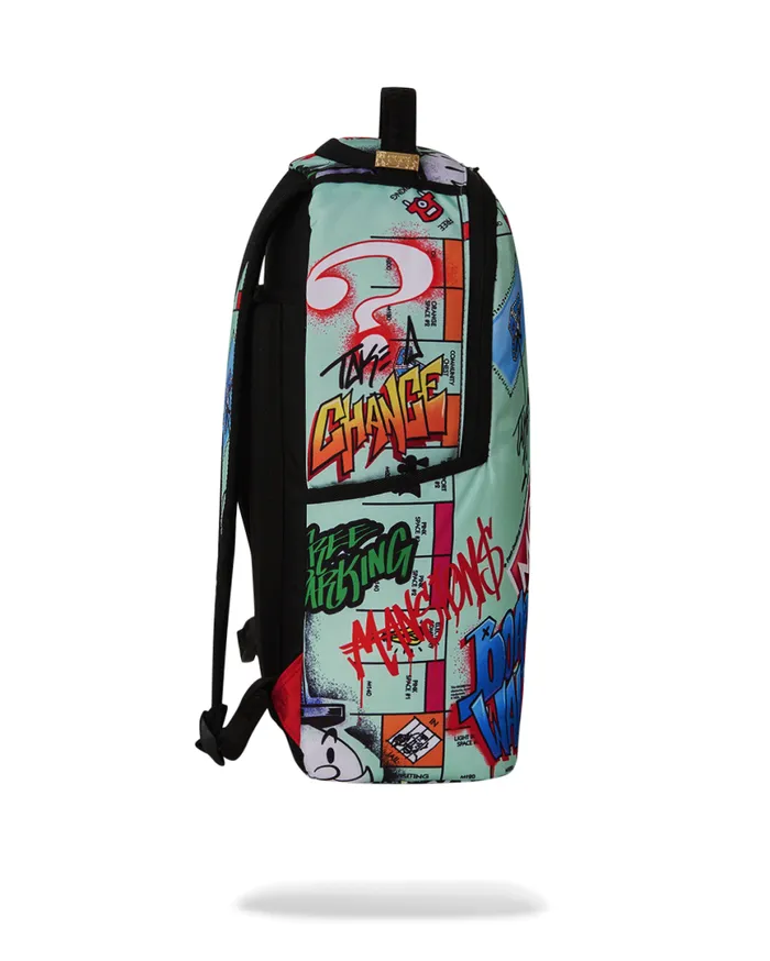 SPRAYGROUND Backpacks MONOPOLY DO NOT PASS GO DLXSR BACKPACK 8211 Universal SPRAYGROUND Backpacks MONOPOLY DO NOT PASS GO DLXSR BACKPACK 8211 Universal