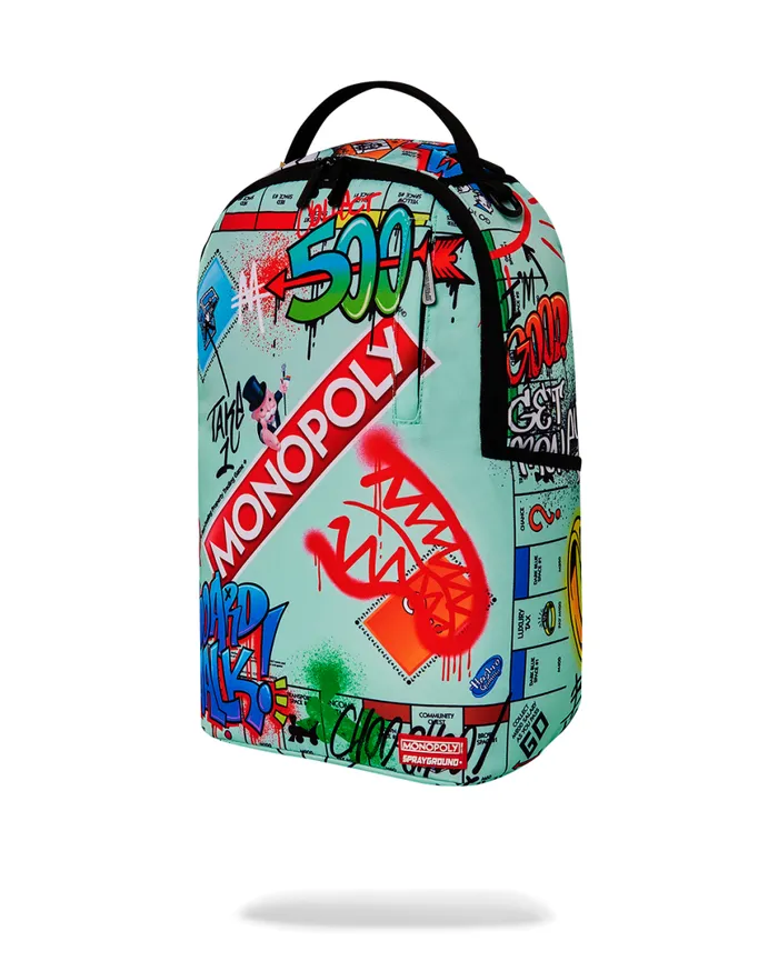SPRAYGROUND Backpacks MONOPOLY DO NOT PASS GO DLXSR BACKPACK 8211 Universal SPRAYGROUND Backpacks MONOPOLY DO NOT PASS GO DLXSR BACKPACK 8211 Universal