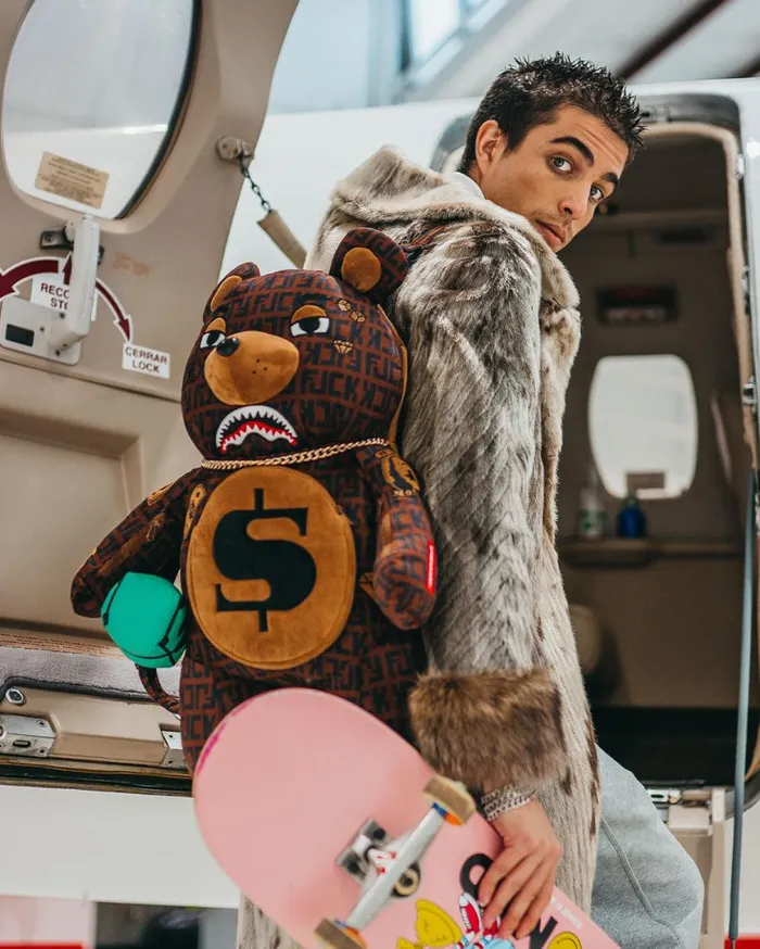 SPRAYGROUND Backpacks OFFENDED MONEYBEAR TEDDYBEAR BACKPACK 8211 Universal SPRAYGROUND Backpacks OFFENDED MONEYBEAR TEDDYBEAR BACKPACK 8211 Universal