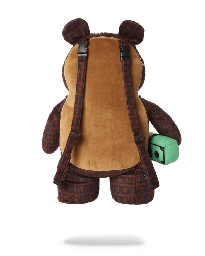 SPRAYGROUND Backpacks OFFENDED MONEYBEAR TEDDYBEAR BACKPACK 8211 Universal SPRAYGROUND Backpacks OFFENDED MONEYBEAR TEDDYBEAR BACKPACK 8211 Universal