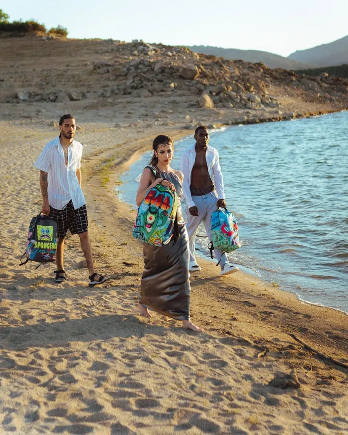 SPRAYGROUND Backpacks PLANKTON ON THE RUN DLXR 8211 Universal