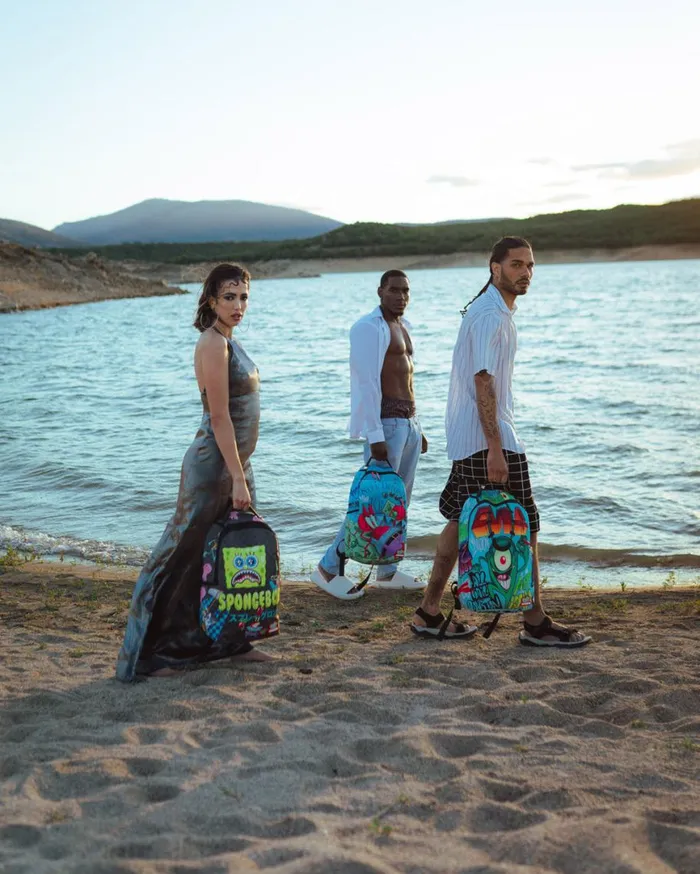SPRAYGROUND Backpacks PLANKTON ON THE RUN DLXR 8211 Universal