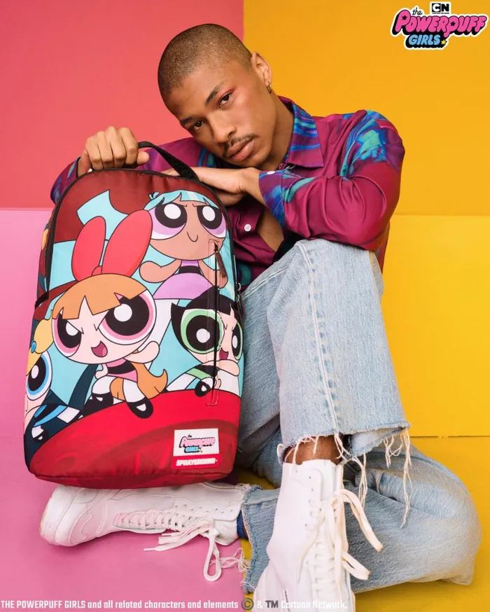 SPRAYGROUND Backpacks POWERPUFF GIRLS NEVER BACK DOWN BACKPACK 8211 Universal