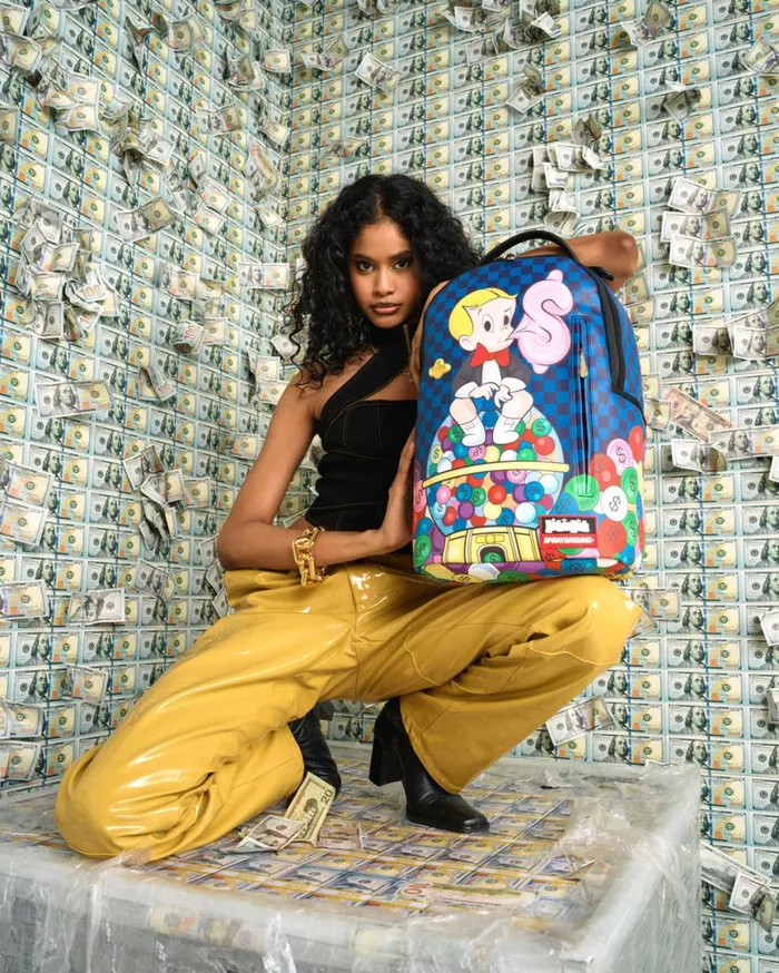 SPRAYGROUND Backpacks RICHIE RICH MONEY MONEY MONEY BACKPACK DLXV 8211 Universal