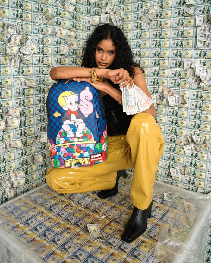 SPRAYGROUND Backpacks RICHIE RICH MONEY MONEY MONEY BACKPACK DLXV 8211 Universal