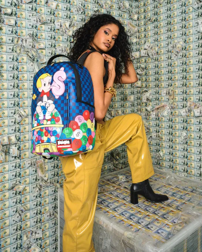 SPRAYGROUND Backpacks RICHIE RICH MONEY MONEY MONEY BACKPACK DLXV 8211 Universal