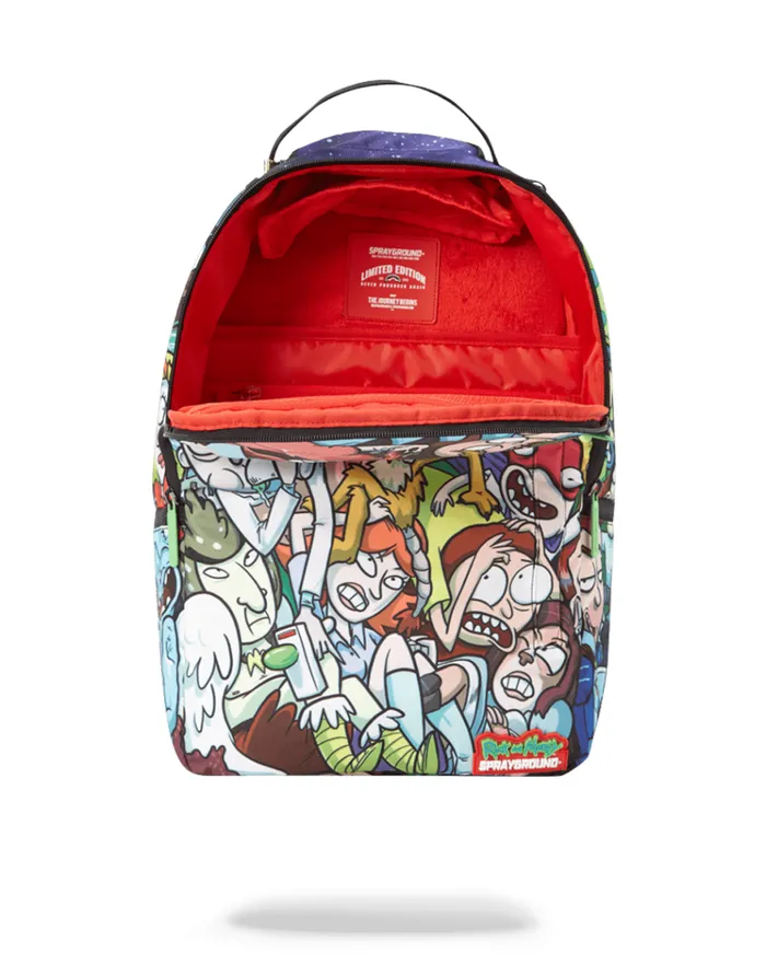 SPRAYGROUND Backpacks RICK and MORTY CRAMMED 8211 Universal SPRAYGROUND Backpacks RICK and MORTY CRAMMED 8211 Universal