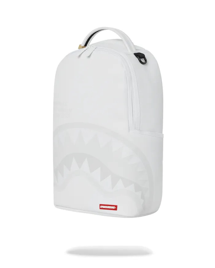 SPRAYGROUND Backpacks SHARK CENTRAL BACKPACK WHTWHT DLXV 8211 Universal SPRAYGROUND Backpacks SHARK CENTRAL BACKPACK WHTWHT DLXV 8211 Universal