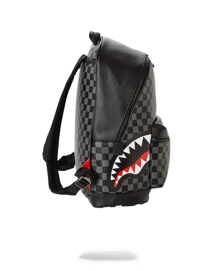 SPRAYGROUND Backpacks SHARKS IN PARIS BLACK CHECKERED EDITION 8211 Universal