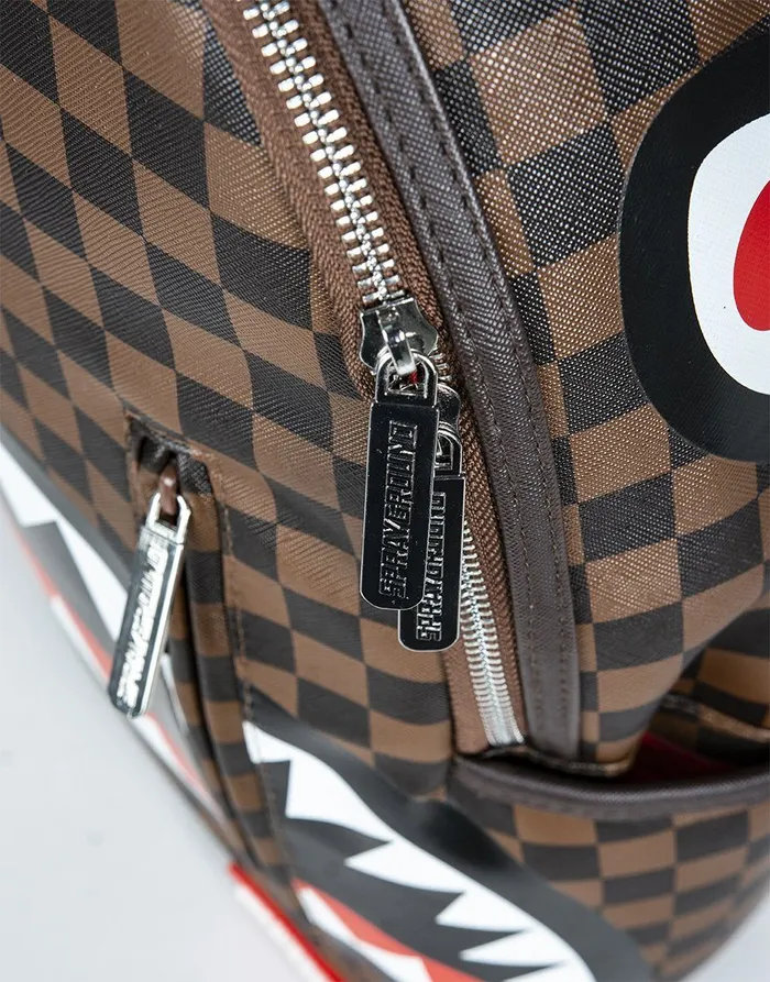 SPRAYGROUND Backpacks SLEEK SHARKS IN PARIS BROWN 8211 Universal
