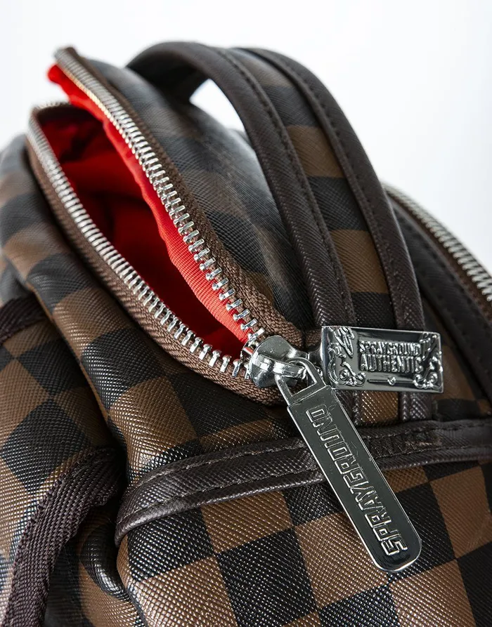 SPRAYGROUND Backpacks SLEEK SHARKS IN PARIS BROWN 8211 Universal