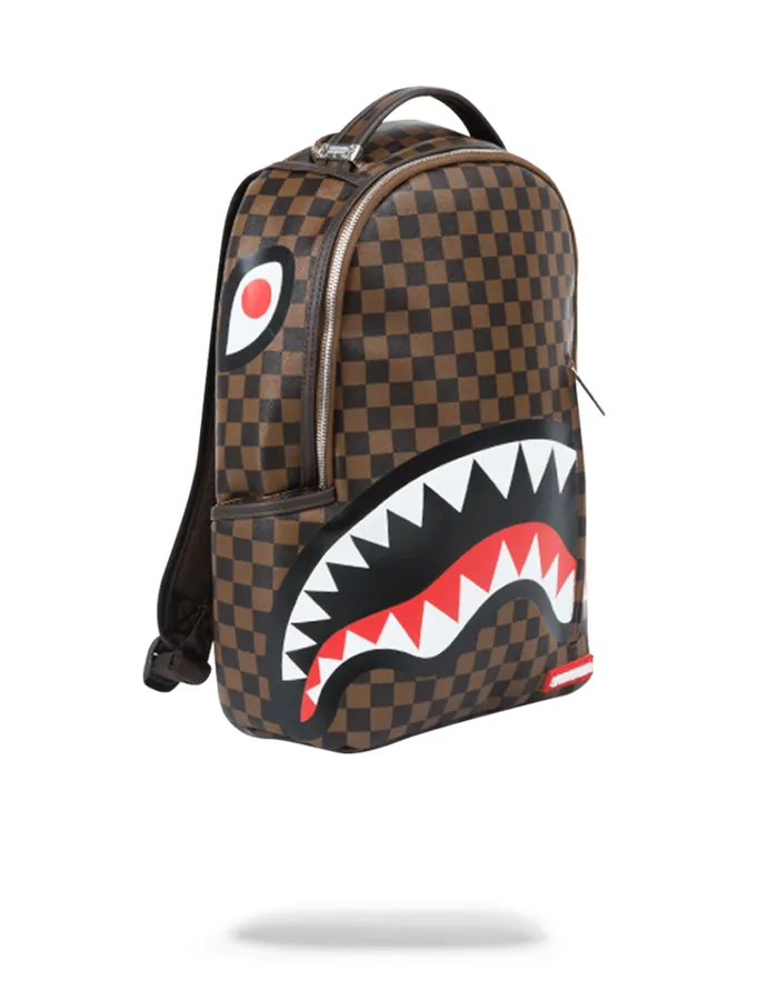 SPRAYGROUND Backpacks SLEEK SHARKS IN PARIS BROWN 8211 Universal