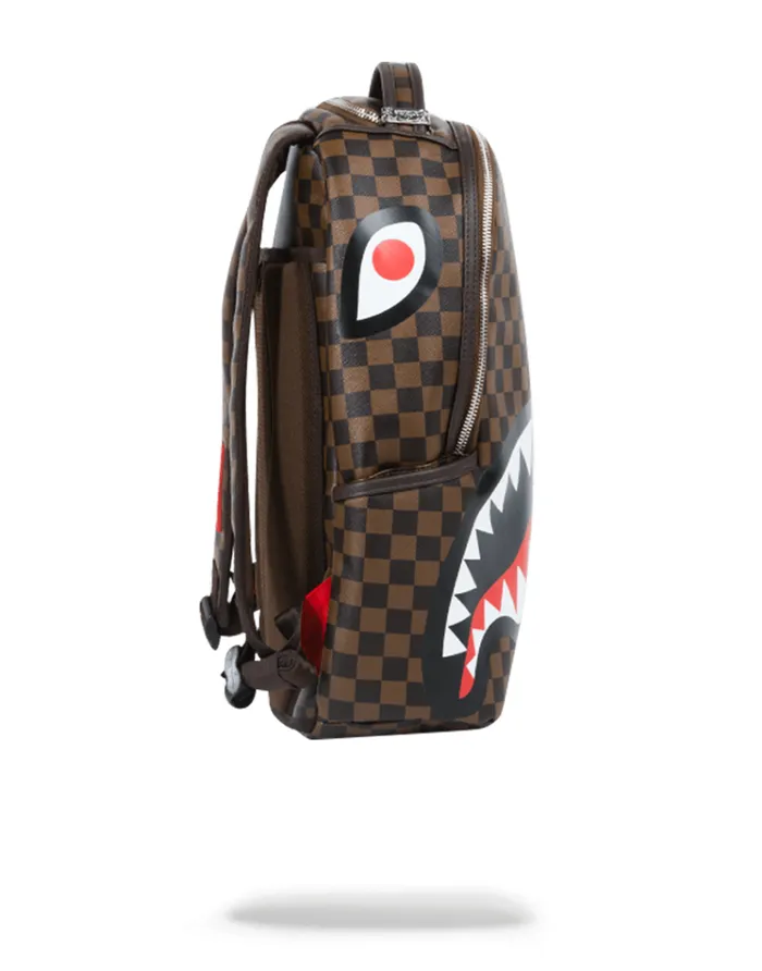 SPRAYGROUND Backpacks SLEEK SHARKS IN PARIS BROWN 8211 Universal