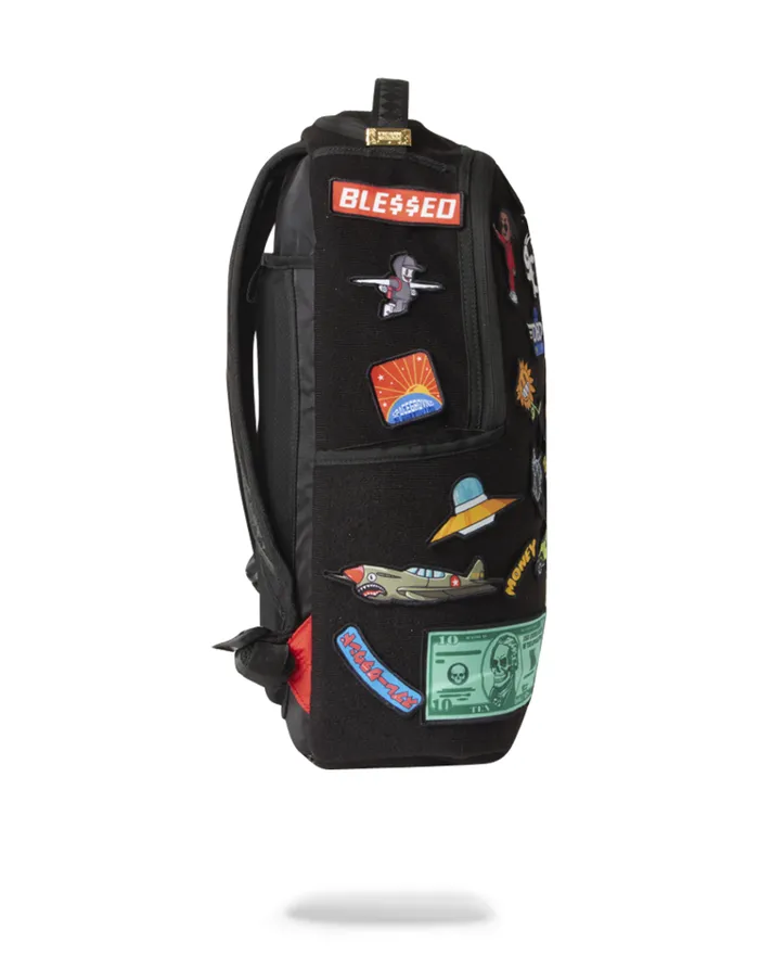SPRAYGROUND Backpacks THE 32 REMOVABLE PATCHES VELCRO BACKPACK 8211 Universal SPRAYGROUND Backpacks THE 32 REMOVABLE PATCHES VELCRO BACKPACK 8211 Universal
