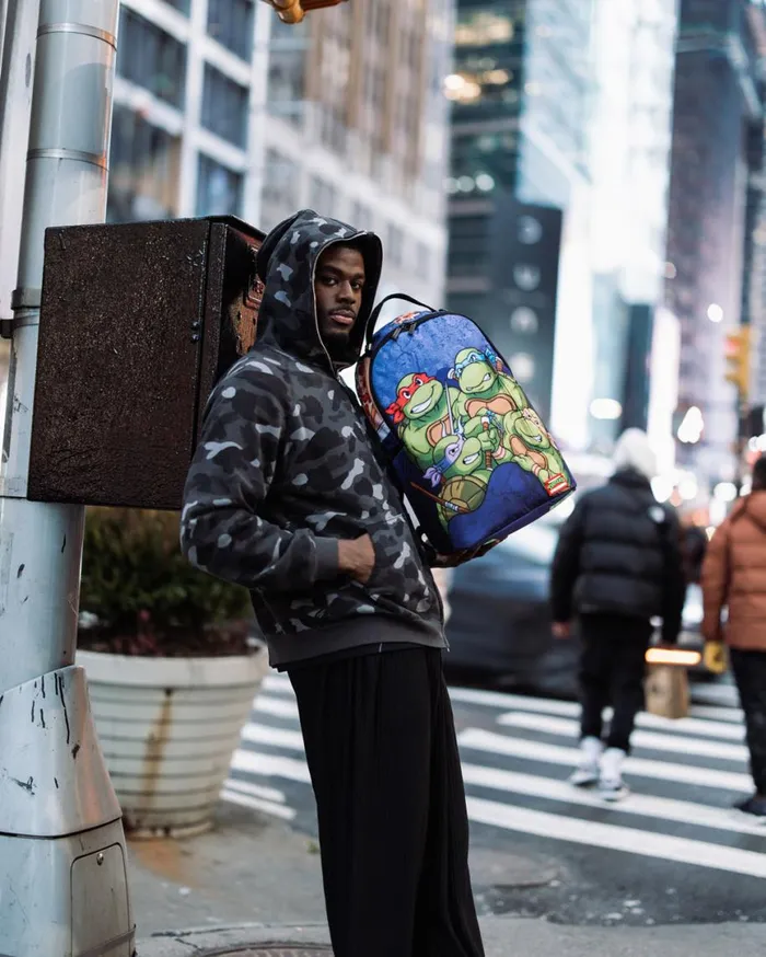 SPRAYGROUND Backpacks TMNT SEWER CAP DLXSR BACKPACK 8211 Universal SPRAYGROUND Backpacks TMNT SEWER CAP DLXSR BACKPACK 8211 Universal