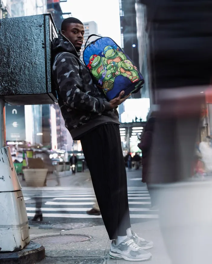 SPRAYGROUND Backpacks TMNT SEWER CAP DLXSR BACKPACK 8211 Universal SPRAYGROUND Backpacks TMNT SEWER CAP DLXSR BACKPACK 8211 Universal
