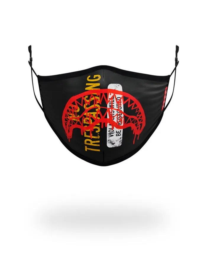 SPRAYGROUND Face Masks ADULT NO TRESSPASSING FORM FITTING FACE MASK 8211 Universal