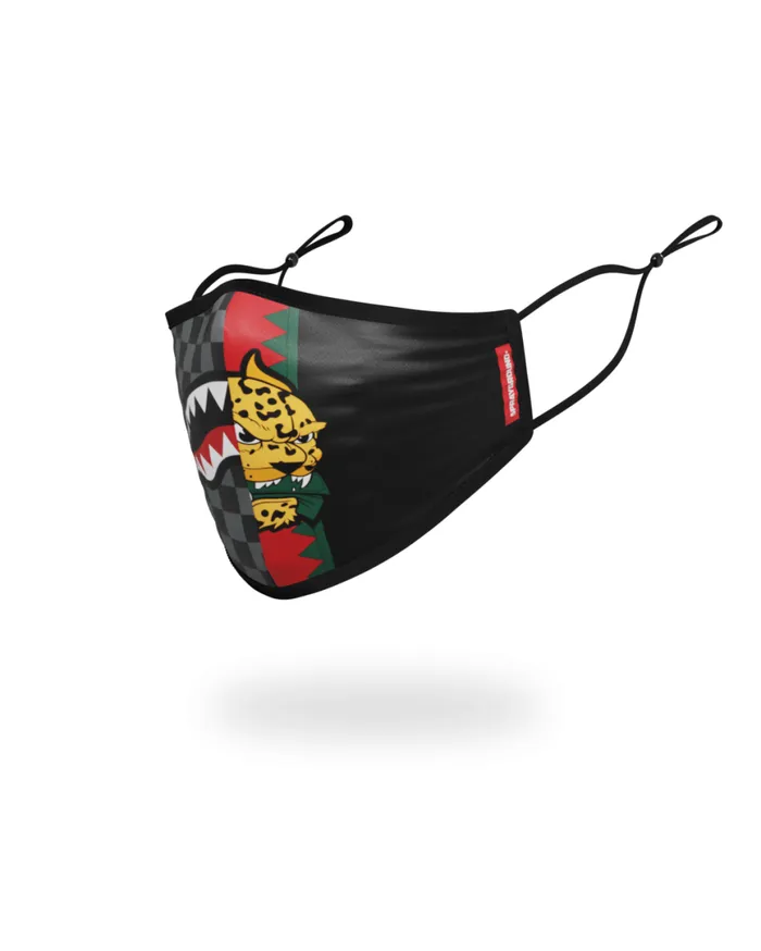 SPRAYGROUND Face Masks ADULT SPUCCI SPLIT FORMFITTING FACE MASK 8211 Universal SPRAYGROUND Face Masks ADULT SPUCCI SPLIT FORMFITTING FACE MASK 8211 Universal
