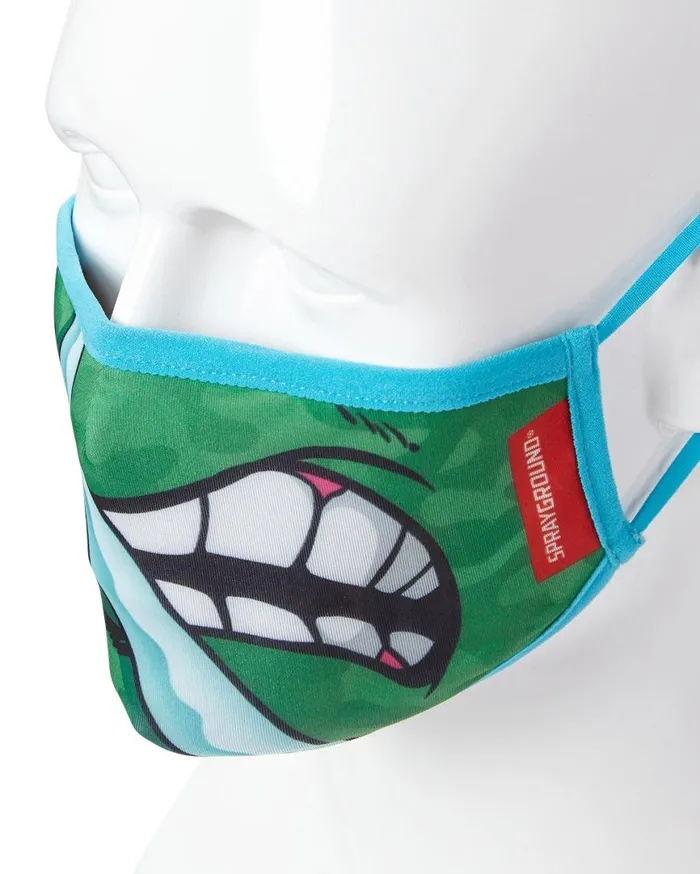SPRAYGROUND Face Masks ADULT TMNT LEONARDO SHARK FORM FITTING FACECOVERING 8211 Universal SPRAYGROUND Face Masks ADULT TMNT LEONARDO SHARK FORM FITTING FACECOVERING 8211 Universal