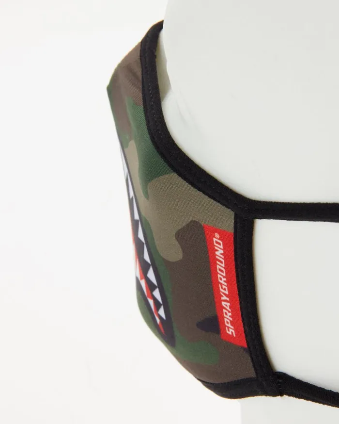 SPRAYGROUND Face Masks CAMO SHARKMOUTH FORMFITTING MASK 8211 Universal