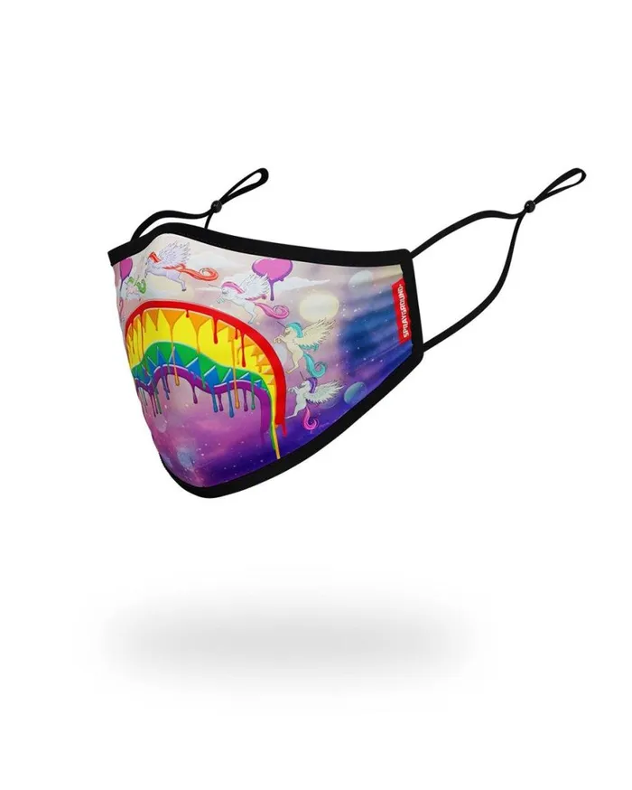SPRAYGROUND Face Masks KIDS FORM FITTING MASK MELT THE RAINBOW 8211 Universal SPRAYGROUND Face Masks KIDS FORM FITTING MASK MELT THE RAINBOW 8211 Universal