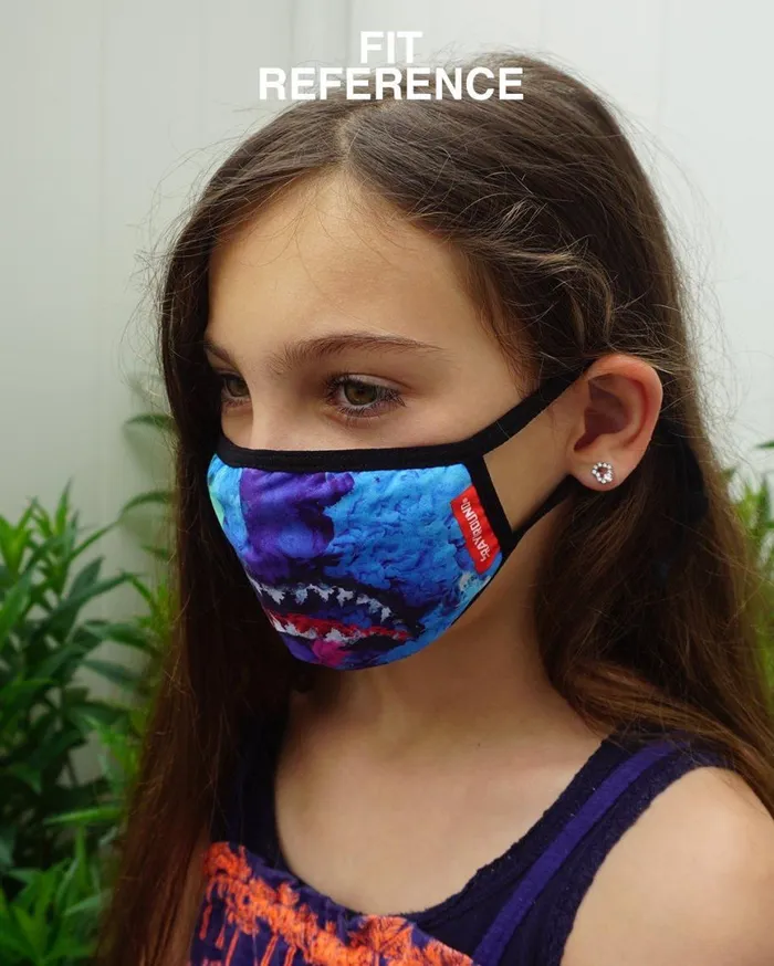 SPRAYGROUND Face Masks KIDS FORM FITTING MASK MELT THE RAINBOW 8211 Universal SPRAYGROUND Face Masks KIDS FORM FITTING MASK MELT THE RAINBOW 8211 Universal