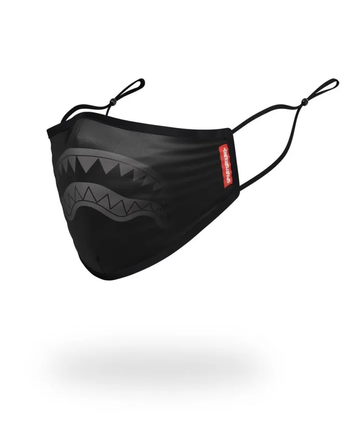 SPRAYGROUND Face Masks MIDNIGHT SHARK FORMFITTING MASK 8211 Universal SPRAYGROUND Face Masks MIDNIGHT SHARK FORMFITTING MASK 8211 Universal