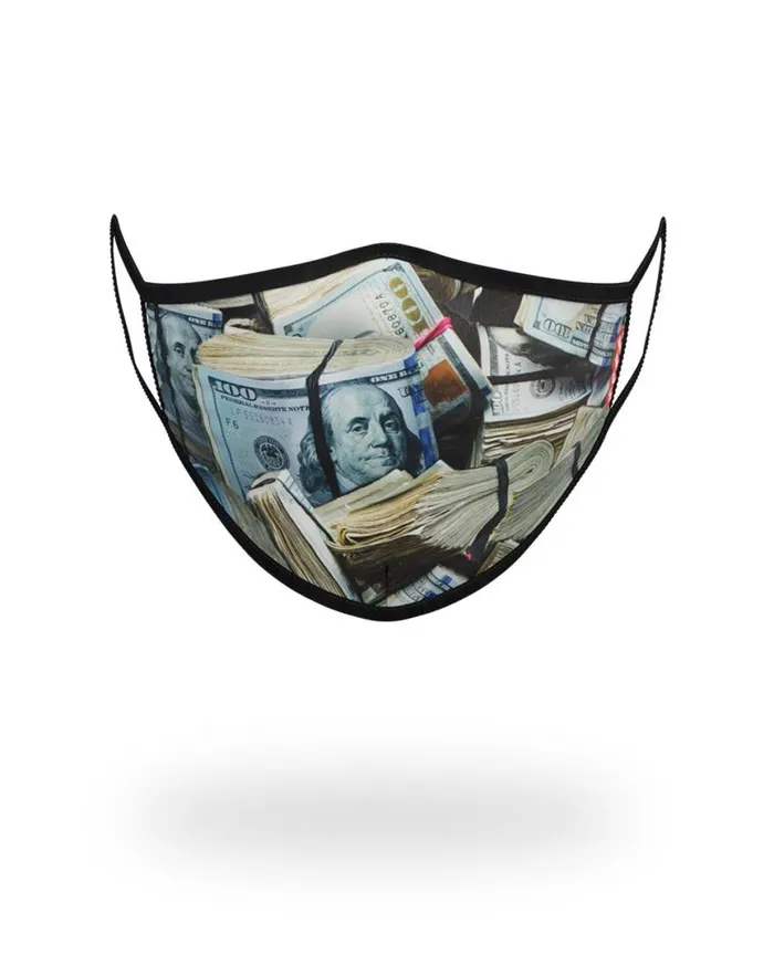 SPRAYGROUND Face Masks MONEY WHERE UR MOUTH IS FORMFITTING MASK 8211 Universal